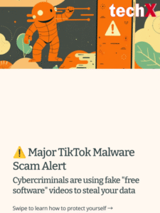 ⚠️ TikTok Malware Scam Alert — “ClickFix” Infostealer🚨