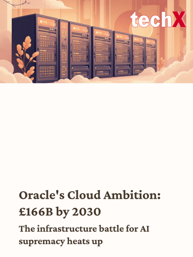💥 Oracle’s $166B cloud ambition sets the stage for an AI infrastructure showdown.
